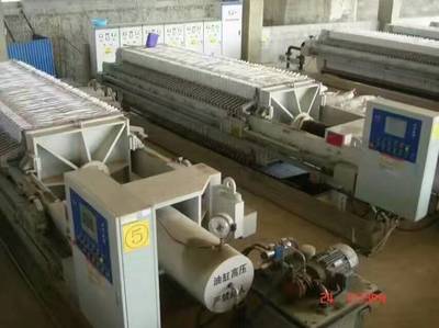 衢州二手景津150平方隔膜压滤机价格_二手设备栏目_