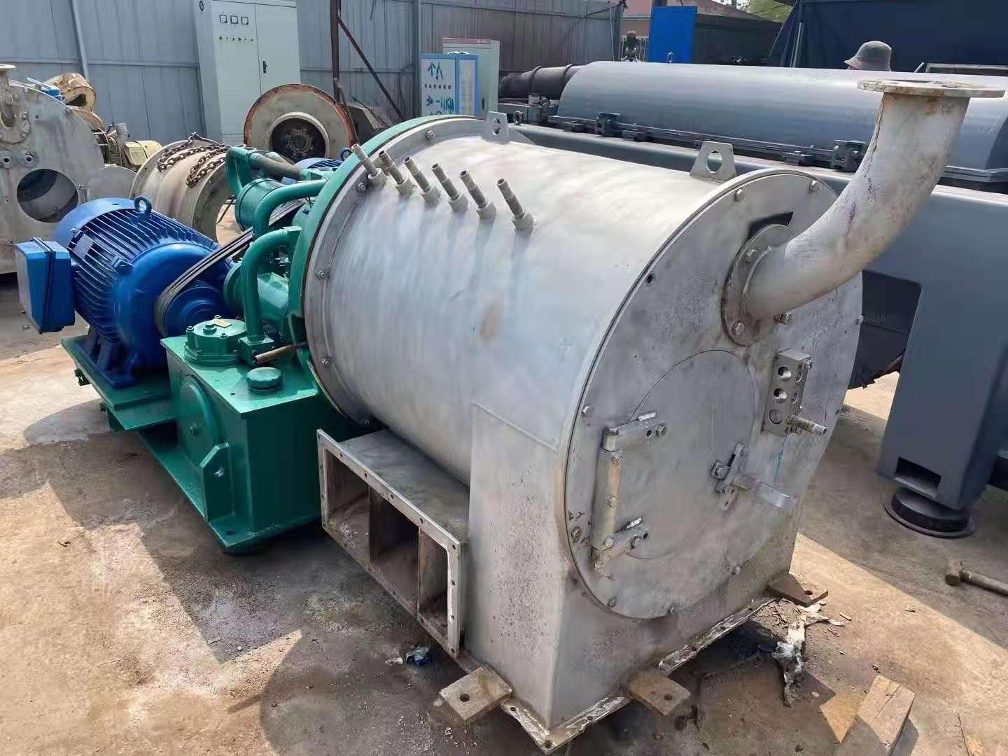 二手双级活塞推料离心机出售二手hr400n双级活塞推料离心机hy800卧式