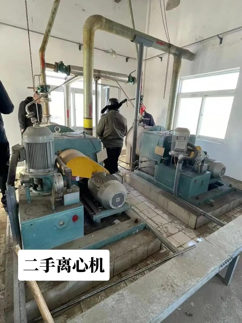 #hr400-n双级活塞推料离心机两台.装机后未进料,接触物