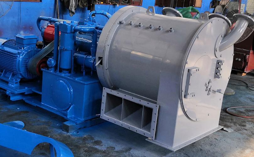 HR630双级活塞推料离心机大修完工